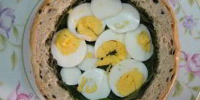 Рецепт сэндвича с салатом ницца