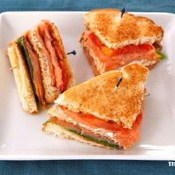 Рецепт Сэндвича с семгой