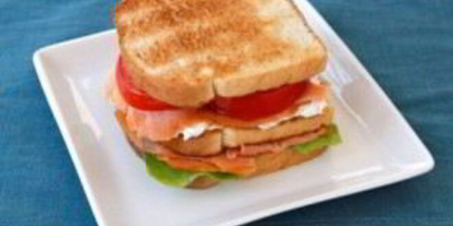 Рецепт сэндвича с семгой