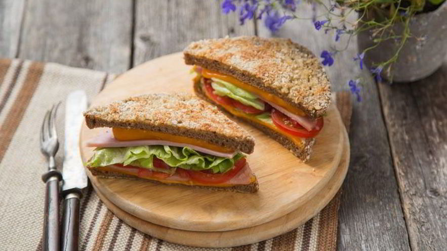 Рецепт сэндвича с ветчиной и сыром