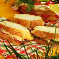 Рецепт Сэндвича с яичным паштетом