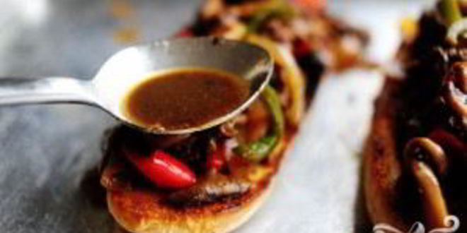 Рецепт сэндвичей с говядиной, болгарским перцем и грибами