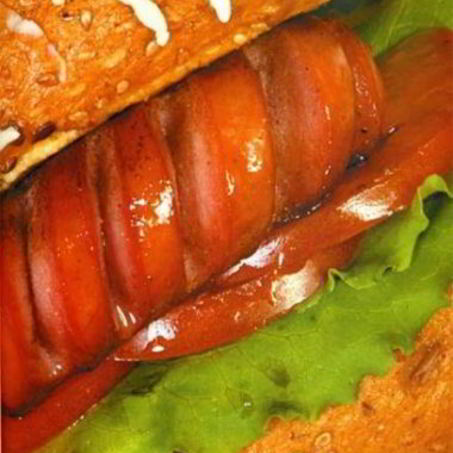 Рецепт Сэндвичей с жареными сосисками