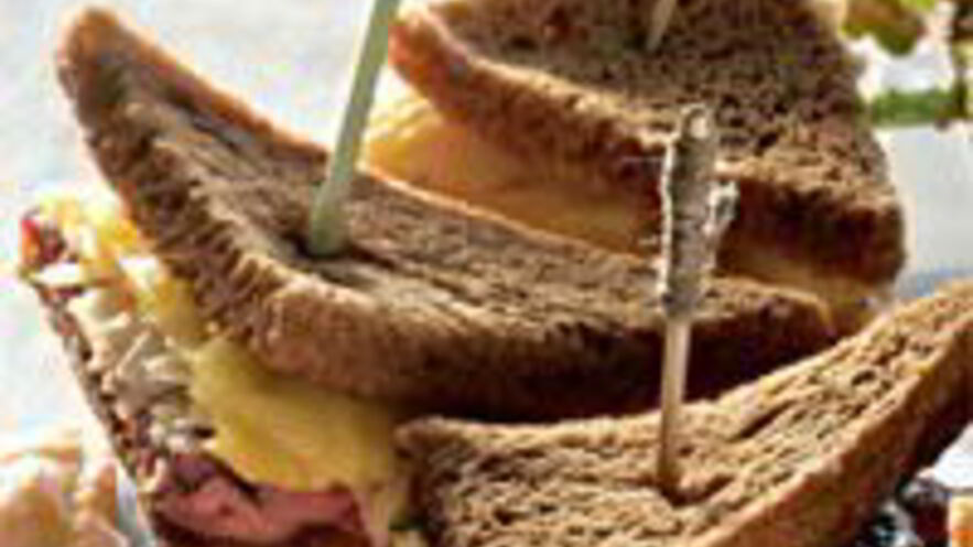 Рецепт тапаса из веганского сэндвича рубена