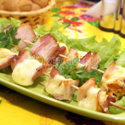 Рецепт Сыра на шпажках