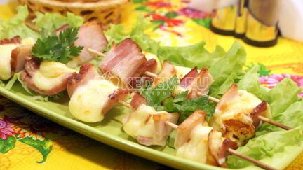 Рецепт Сыра на шпажках