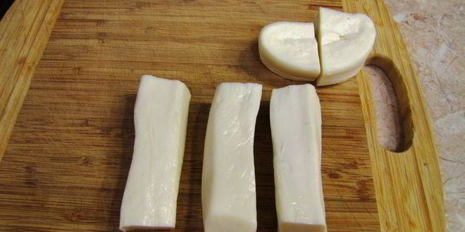 Рецепт сыра, зажаренного в сухарях