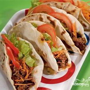 Рецепт Такоса с пряной говядиной