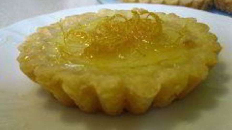 Рецепт лимонных тарталеток