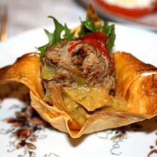 Рецепт Мексиканской тарталетки