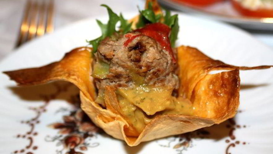 Рецепт мексиканской тарталетки