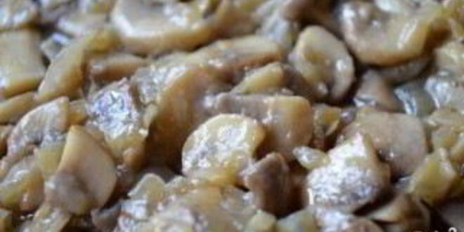 Рецепт начинки для тарталеток с грибами