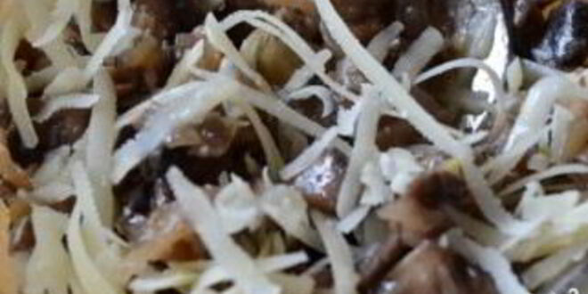 Рецепт начинки для тарталеток с грибами