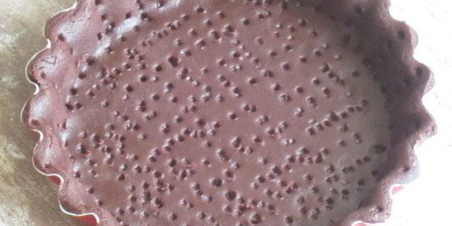 Рецепт шоколадных тарталеток с клубникой