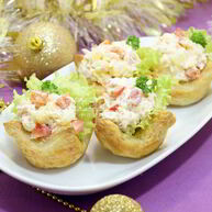 Рецепт Тарталеток из слоеного теста