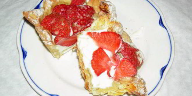 Рецепт тарталеток с клубникой и сливочным желе