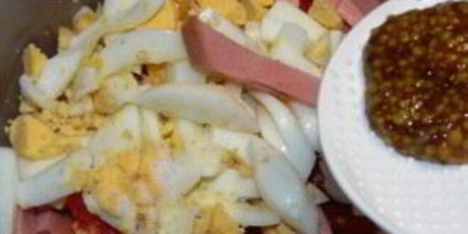 Рецепт тарталеток с копченой колбасой