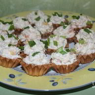 Рецепт Тарталеток с курицей и ананасом