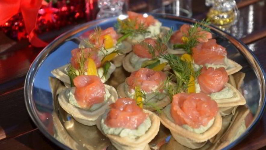 Рецепт тарталеток с муссом из авокадо