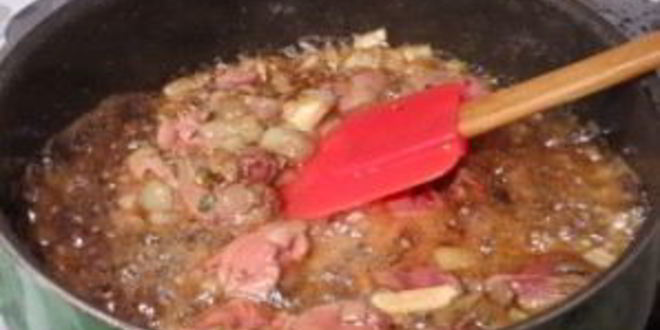 Рецепт тарталеток с паштетом из гусиной печени