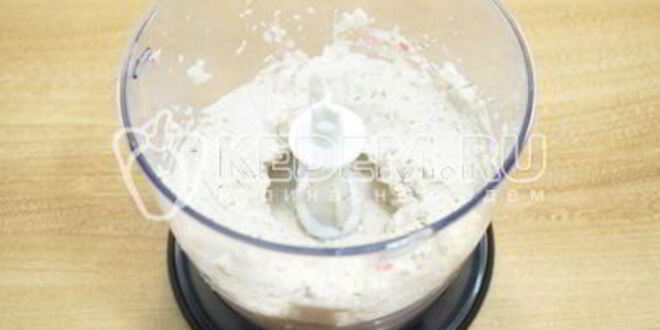 Рецепт тарталеток с паштетом из крабового мяса