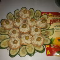 Рецепт Тарталеток с рыбным салатом