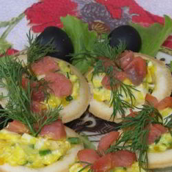 Рецепт Тарталеток с рыбой