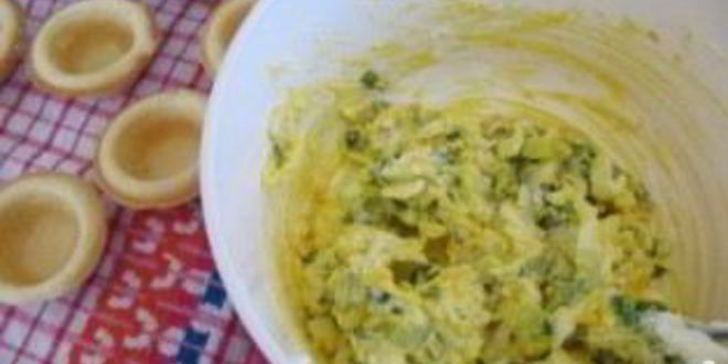 Рецепт тарталеток с рыбой