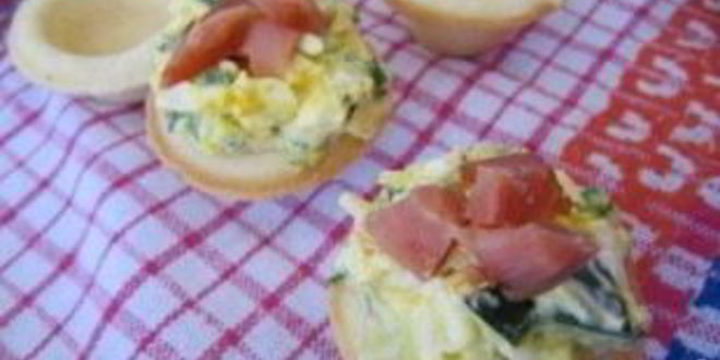 Рецепт тарталеток с рыбой