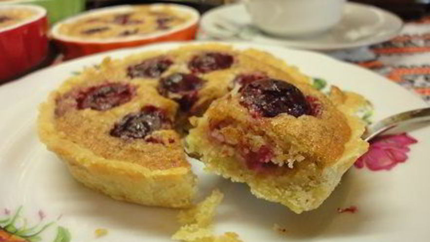 Рецепт тарталеток с вишней