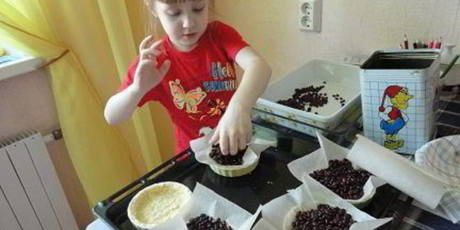 Рецепт тарталеток с вишней