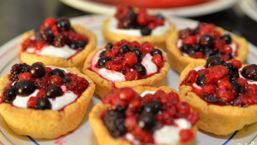 Рецепт тарталеток в духовке с начинкой