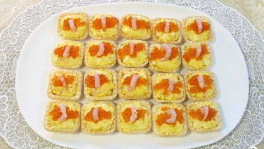 Рецепт тарталеток закусочных