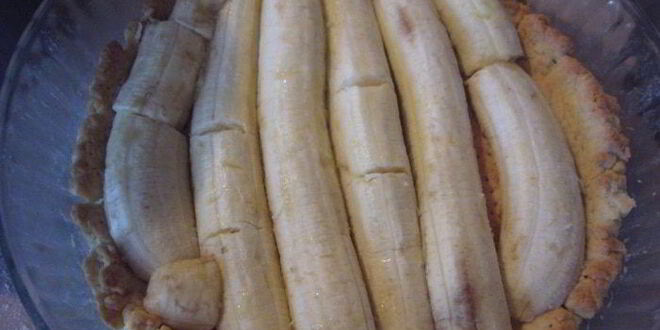 Рецепт бананова-карамельного тарт