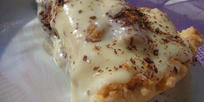 Рецепт бананова-карамельного тарт