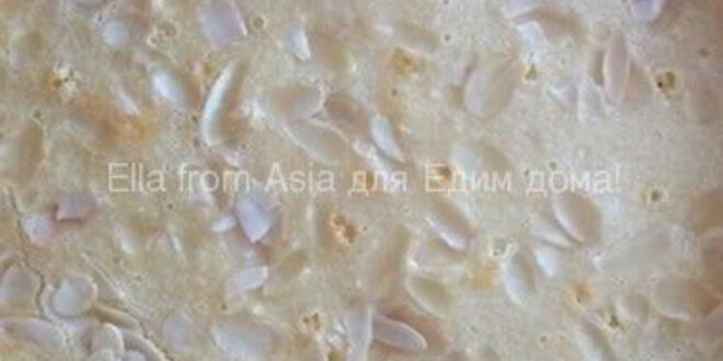 Рецепт бананова-миндального тарт с маскарпоне