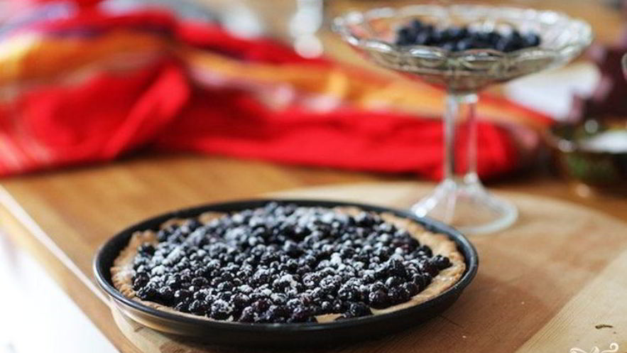 Рецепт черничного тарта