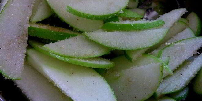 Рецепт деревенского яблочного тарта