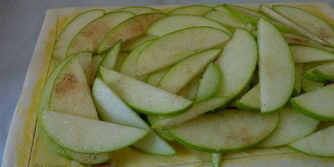 Рецепт деревенского яблочного тарта