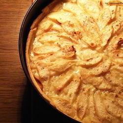 Рецепт Грушевого тарта с мятной заливкой