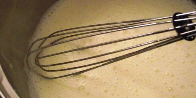 Рецепт грушевого тарта с мятной заливкой