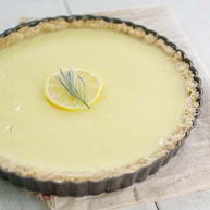 Рецепт Йогуртова-лимонного тарт с розмарином