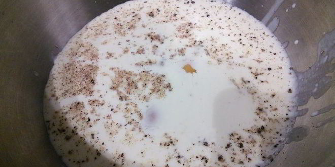 Рецепт картофельного тарта на тыквенном тесте