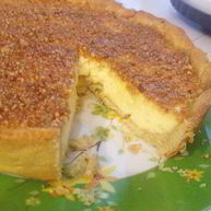 Рецепт Миндального тарта с лимонной начинкой