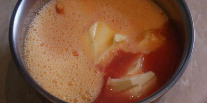 Рецепт миндального тарта с шоколадно-грейпфрутовым кремом