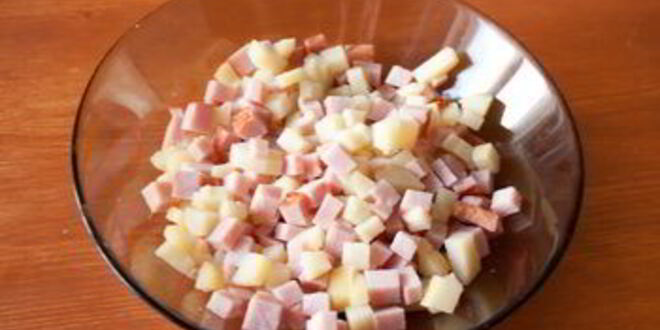 Рецепт мини-тартов с картофелем и ветчиной