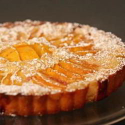 Рецепт Персикового тарта с посыпкой