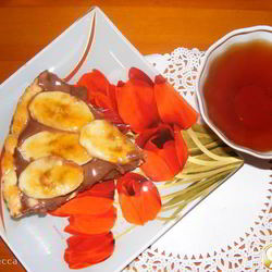 Рецепт Шоколадного тарта с бананами Блаженство