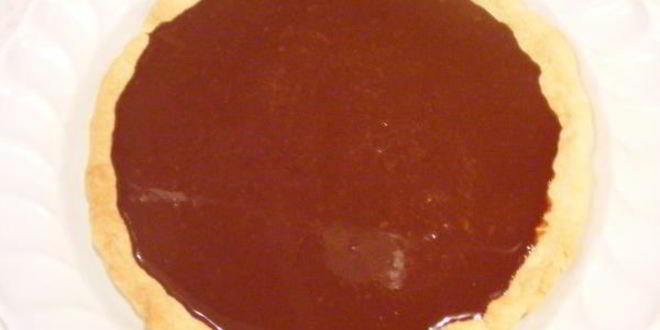 Рецепт шоколадного тарта с бананами блаженство