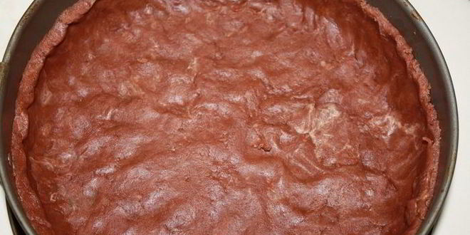 Рецепт шоколадного тарта с вишней